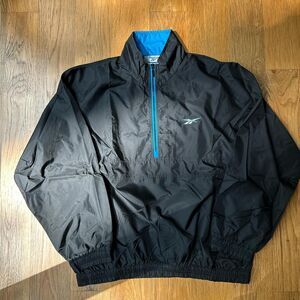 Vintage Reebok Half Zip Pullover Track Jacket  Size: Large